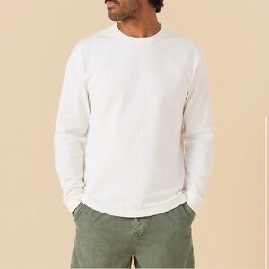 Outerknown organic cotton men’s big heavy tee